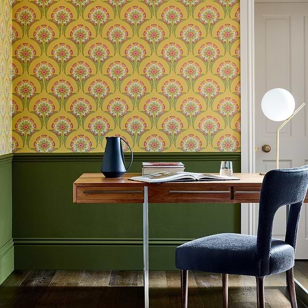 Hencroft-behang-Tapete-Little Greene-Selected Wallpapers