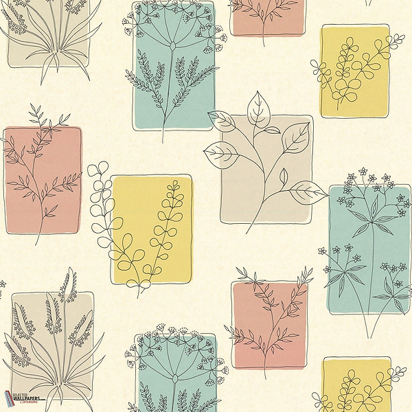 Herbes behang-Little Greene-Selected Wallpapers-Interiors
