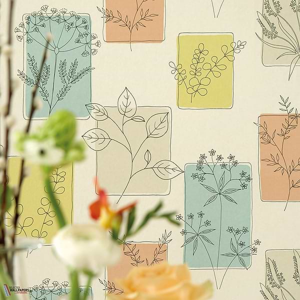 Herbes behang-Little Greene-Selected Wallpapers-Interiors