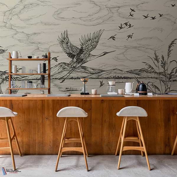 Heron's Poetry-Coordonne-wallpaper-behang-Tapete-wallpaper-Selected Wallpapers