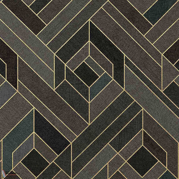 Hexagonal behang-Coordonne-wallpaper-tapete-Slate-Non Woven-Selected-Wallpapers-Interiors