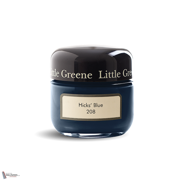 Hick's Blue verf Little Greene 208-Selected-Wallpapers-Interiors