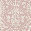 Highgrove damask behang-Sanderson-Rose-Rol-Selected Wallpapers-Interiors