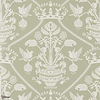 Highgrove damask behang-Sanderson-Silver green-Rol-Selected Wallpapers-Interiors