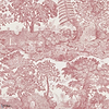 Highgrove toile behang-Sanderson-Madder rose-Rol-Selected Wallpapers-Interiors