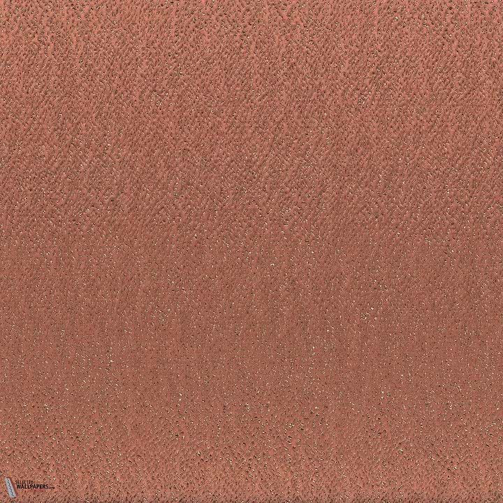 Hima stof-Casamance-fabric-Terracotta-Meter (M1)-Selected-Wallpapers-Interiors