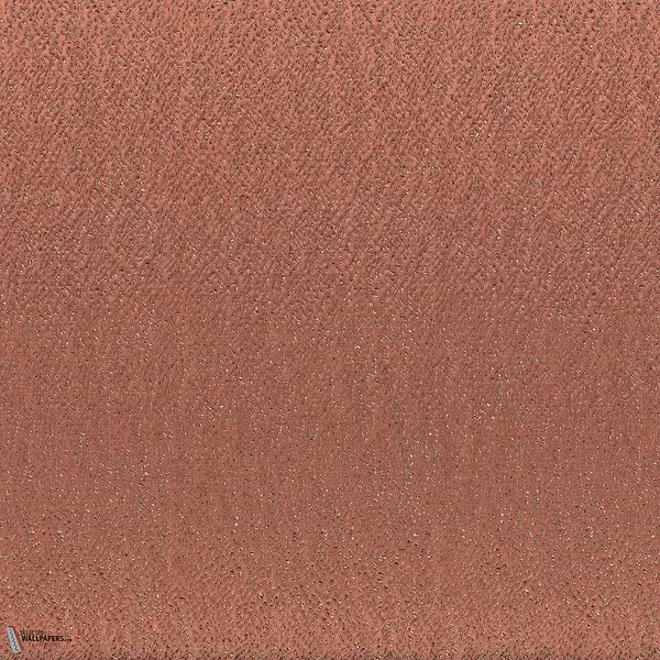 Hima stof-Casamance-fabric-Terracotta-Meter (M1)-Selected-Wallpapers-Interiors