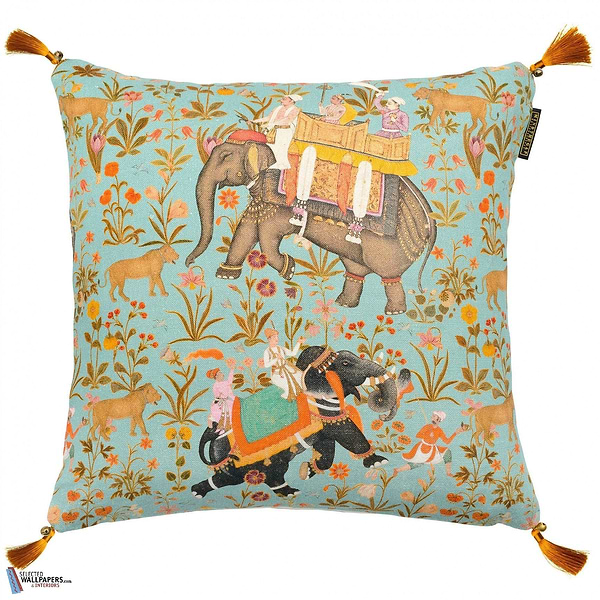 Hindustan Kussen-Kussen-Mind the Gap-Kissen-Cushion-Aquamarine-50 x 50 cm-Selected Interiors