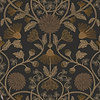 Hippolyte behang-Casamance-Noir/Dore-Rol-Selected Wallpapers-Interiors