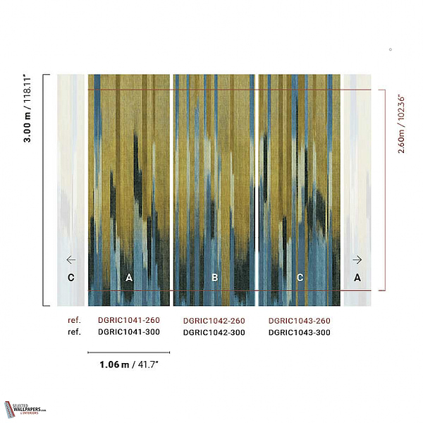 Holi behang-Masureel-Selected Wallpapers-Interiors