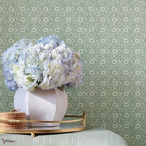 Holly Trellis behang-Anna French-Selected Wallpapers-Interiors