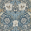 Honeysuckle and Tulip behang-behang-Morris & Co-Woad/Thyme-Rol-Selected Wallpapers &amp; Interiors