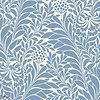 Honeysuckle behang-Cole & Son-Cornflower Blue-Rol-Selected Wallpapers-Interiors