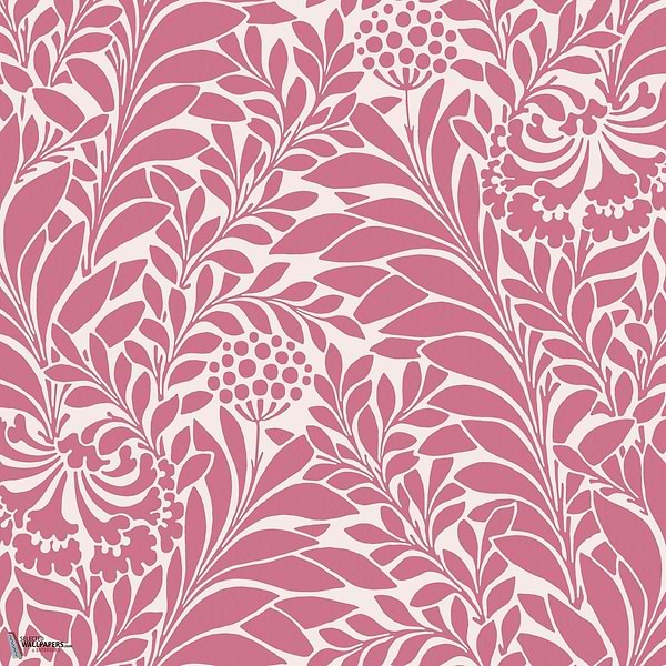 Honeysuckle behang-Cole & Son-Rasberry-Rol-Selected Wallpapers-Interiors