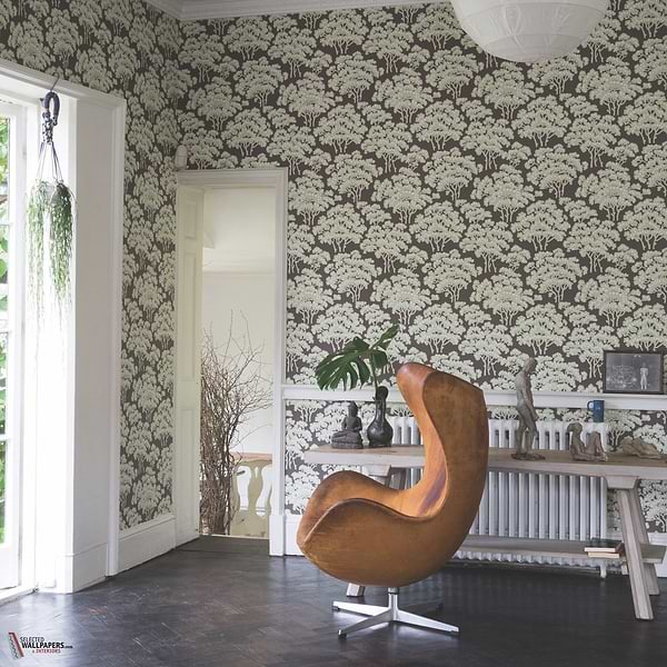 Hornbeam behang-Behang-Farrow & Ball-Selected Wallpapers & Interiors
