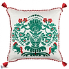 Horse Parade Kussen-Kussen-Mind the Gap-Kissen-Cushion-Green & Red-50 x 50 cm-Selected Interiors