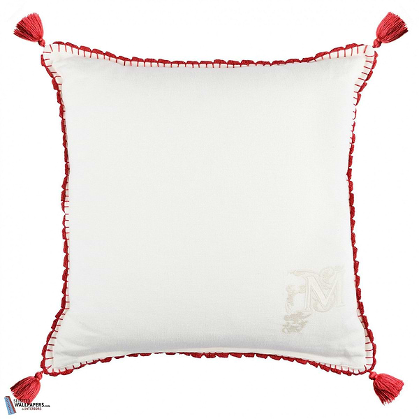 Horse Parade Kussen-Kussen-Mind the Gap-Kissen-Cushion-Green & Red-50 x 50 cm-Selected Interiors