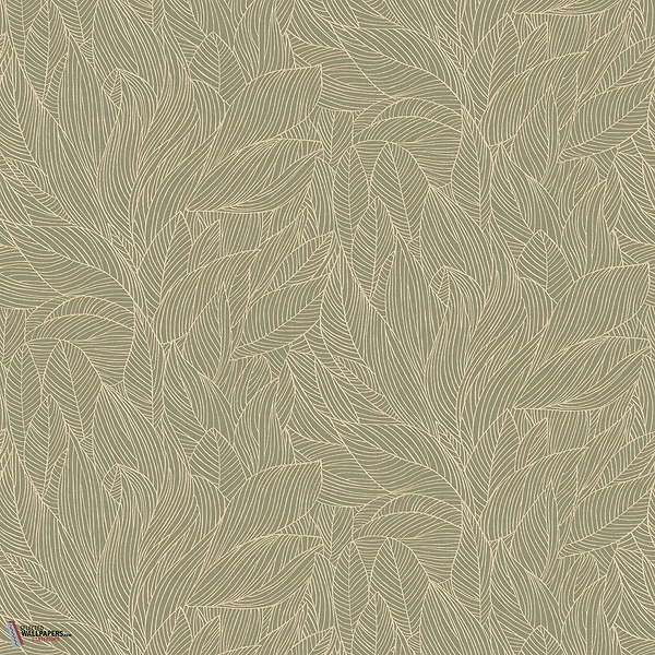 Hosta behang-Casamance-wallpaper-tapete-Sauge/Dore-Rol-Selected-Wallpapers-Interiors