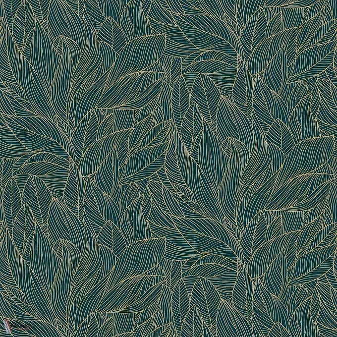 Hosta behang-Casamance-wallpaper-tapete-Marine/Dore-Rol-Selected-Wallpapers-Interiors