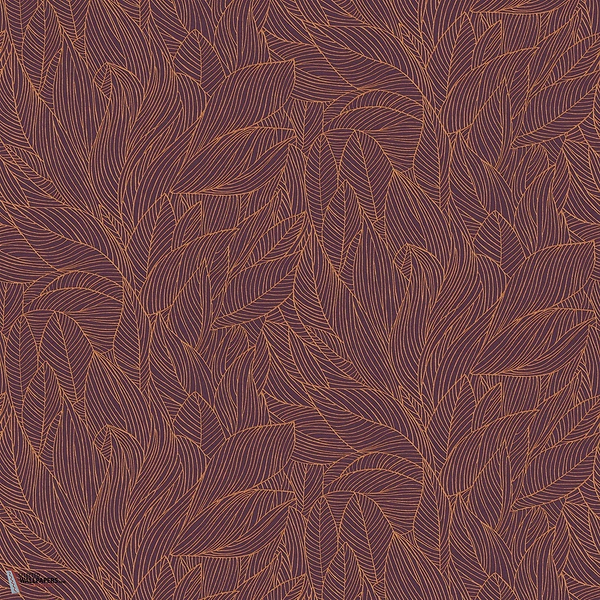 Hosta behang-Casamance-wallpaper-tapete-Pourpre/Cuivre-Rol-Selected-Wallpapers-Interiors