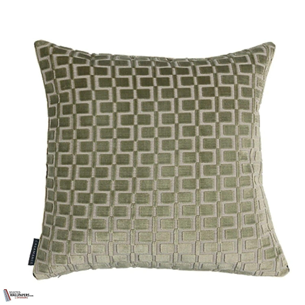 Housse de Coussin Analogie kussen-Casamance-Kaki-45 x 45 cm-Selected Wallpapers-Interiors