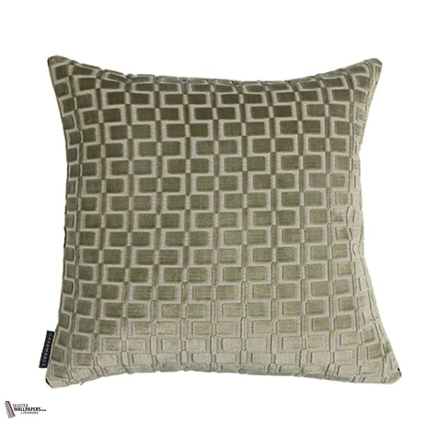 Housse de Coussin Analogie kussen-Casamance-Kaki-45 x 45 cm-Selected Wallpapers-Interiors