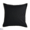 Housse de Coussin Arthur's Seat-Kussen-Casamance-Cushion-Black-65 x 65 cm-Selected Interiors