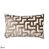 Housse de Coussin Bryce kussen-Casamance-Taupe-50 x 30 cm-Selected Wallpapers-Interiors