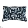 Housse de Coussin Caravane-Kussen-Casamance-Cushion-Marine-40 x 60 cm-Selected Interiors