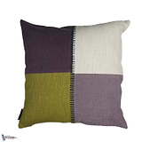 Housse de Coussin Centon-Casamance-kussen-cushion-kissen-Violet Olive-45 x 45 cm-Selected Interiors