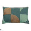 Housse de Coussin Coconut-Kussen-Casamance-Cushion-Vert Imperial-40 x 60 cm-Selected Interiors