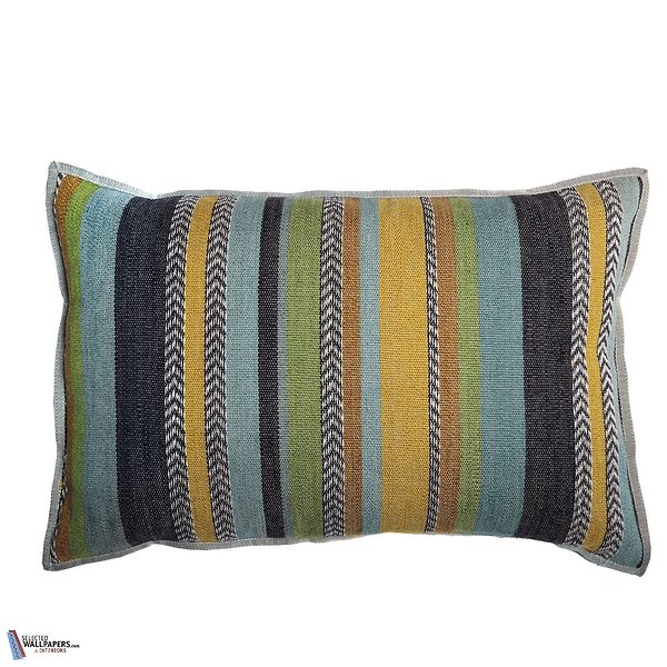 Housse de Coussin Costa Nova-Kussen-Casamance-Cushion-Celadon Moutarde-40 x 60 cm-Selected Interiors