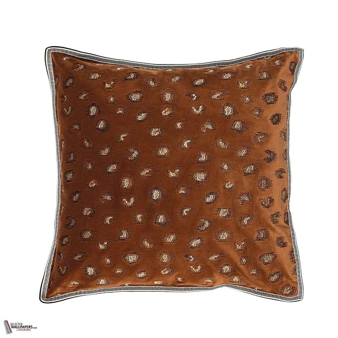 Housse de Coussin Daim kussen-Casamance-Terracotta-45 x 45 cm-Selected Wallpapers-Interiors