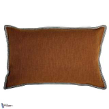 Housse de Coussin Guethary-Kussen-Casamance-Cushion-Terre de Sienne-40 x 60 cm-Selected Interiors