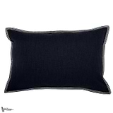 Housse de Coussin Guethary-Kussen-Casamance-Cushion-Marine-40 x 60 cm-Selected Interiors