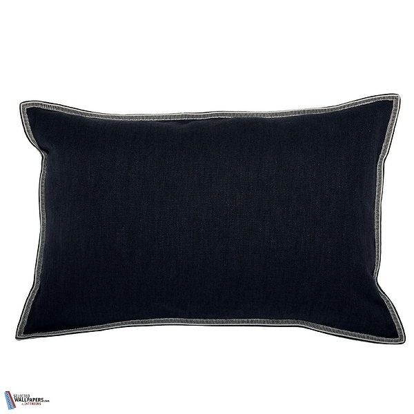 Housse de Coussin Guethary-Kussen-Casamance-Cushion-Marine-40 x 60 cm-Selected Interiors