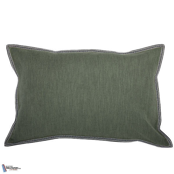 Housse de Coussin Guethary-Kussen-Casamance-Cushion-Vert de Gris-40 x 60 cm-Selected Interiors