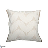 Housse de Coussin Herbes Folles-Kussen-Casamance-Cushion-Ivoire-45 x 45 cm-Selected Interiors
