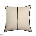 Housse de Coussin Linen-Kussen-Casamance-Cushion-Sable-45 x 45 cm-Selected Interiors