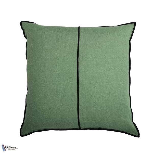 Housse de Coussin Linen-Kussen-Casamance-Cushion-Vert Tilleul-45 x 45 cm-Selected Interiors