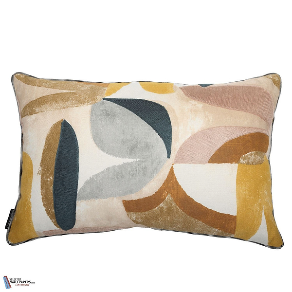 Housse de Coussin Lovesong-Kussen-Casamance-Cushion-Orage Rose Poudre-40 x 60 cm-Selected Interiors