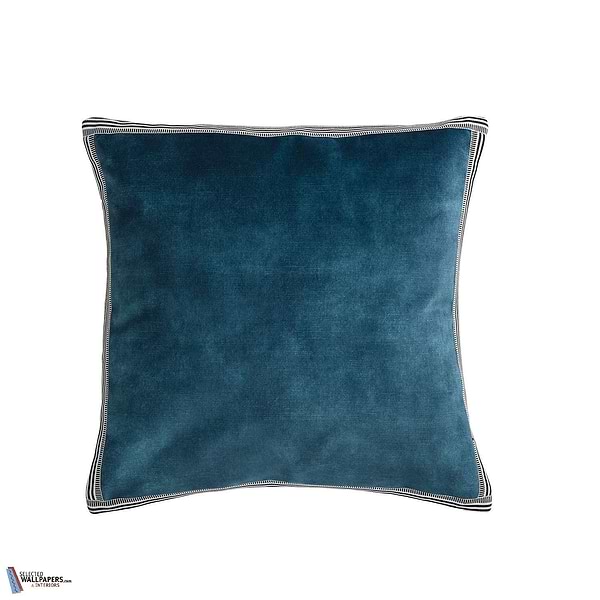 Housse de Coussin Manade-Kussen-Casamance-Bleu Topaze-45 x 45 cm-Selected Interiors