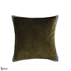 Housse de Coussin Manade-Kussen-Casamance-Vert Olive-45 x 45 cm-Selected Interiors