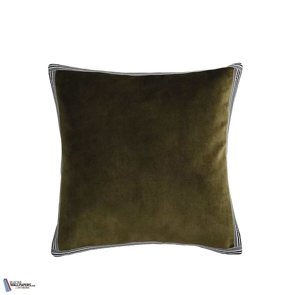 Housse de Coussin Manade-Kussen-Casamance-Vert Olive-45 x 45 cm-Selected Interiors