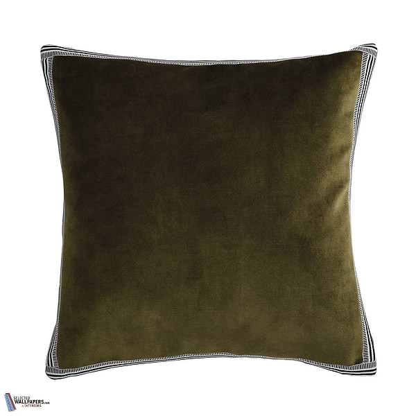 Housse de Coussin Manade-Kussen-Casamance-Vert Olive-65 x 65 cm-Selected Interiors