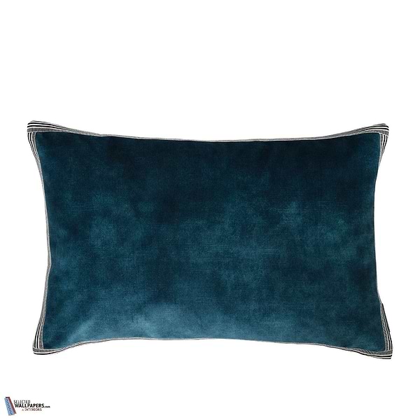 Housse de Coussin Manade-Kussen-Casamance-Bleu Topaze-40 x 60 cm-Selected Interiors