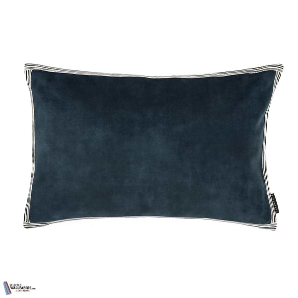 Housse de Coussin Manade-Kussen-Casamance-Bleu Nuit-40 x 60 cm-Selected Interiors