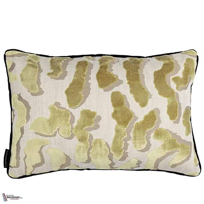 Housse de Coussin Nimbus kussen-Casamance-Kaki-50 x 30 cm-Selected Wallpapers-Interiors