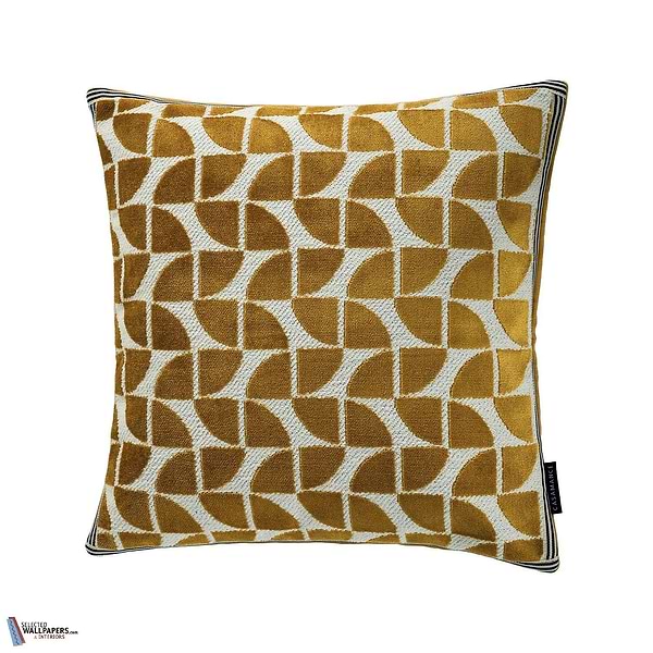 Housse de Coussin Oca-Kussen-Casamance-Ocre-45 x 45 cm-Selected Interiors