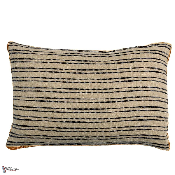 Housse de Coussin Odea kussen-Casamance-Naturel Noir-60 x 40 cm-Selected Wallpapers-Interiors